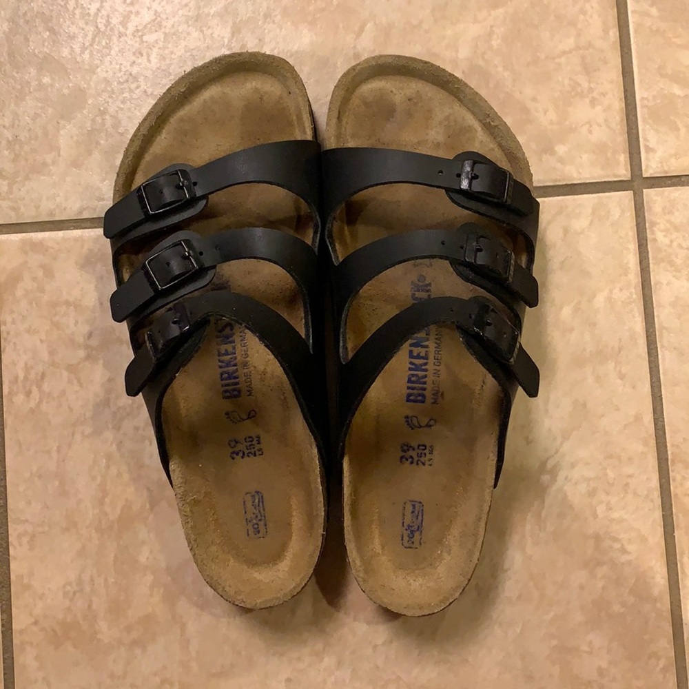 Black Birkenstock size 39